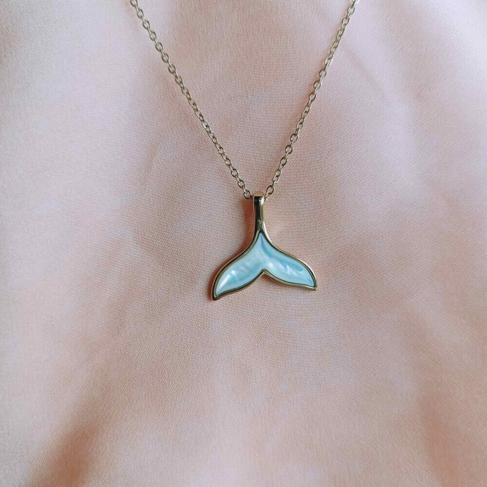 Mermaid tail necklace